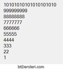 Examples of nested for loops