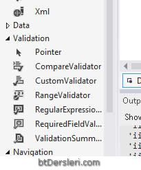 validation controls doğrulama kontrolleri nedir